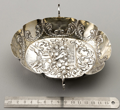 Late 17th Century Augsburg Silver Brandy Bowl